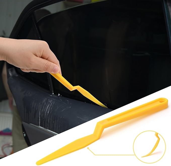 TOPZEA 25 PCS Car Window Tint Application Tools Kit, Easy-to-Use Vehicle Window Tinting Tools Glass Protective Film Installation Kits Includes 17oz Spray Bottle, Vinyl Wrap Squeegees, Knifes for Home