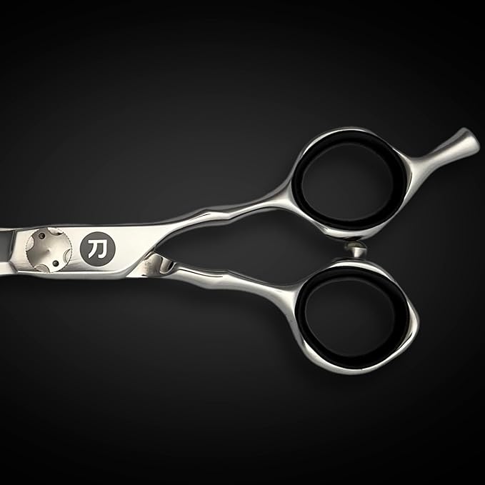 Saki Shears Precision Hair Cutting Shears - High Cobalt Steel For a Super Sharp, Durable Cutting Blade - Use for Wet or Dry Hair Cuts - 6.7" Blade