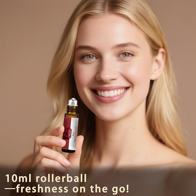 Rose Fragrance Oil-Rose Essential Oil 16.33oz (490ml)-100% Pure Natural Scent for Diffusers, Candles, Soap Making & Aromatherapy-Relaxing Home & Gift Essential Oil for Bath, Massage