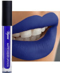 Mynena Blue Long Lasting Lipstick for Women Waterproof & Transfer-Proof | Hydrating with Shea Butter | Bold Pigment Intense Matte Color Lip Stain | Talc-Free & Vegan Product that Performs | Mavi