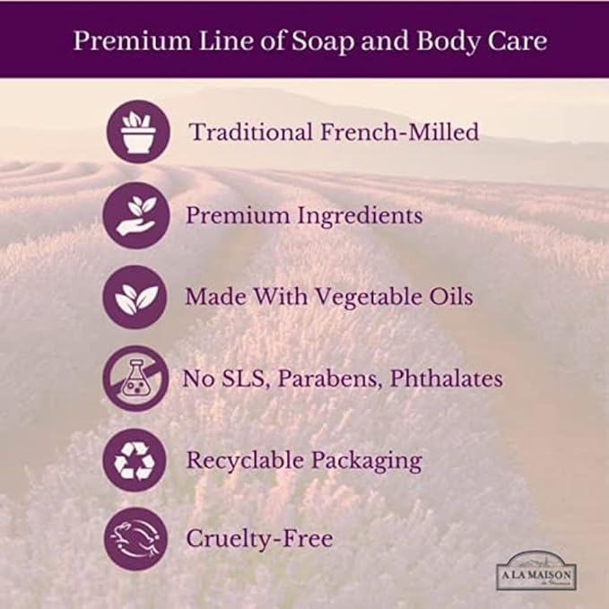 A LA MAISON Moisturizing Lotion, HoneySuckle (8 Oz)