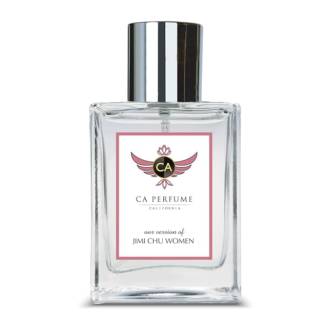 CA Perfume Impression of Jimmy Jimi Chu Women For Women Replica Version Fragrance Dupes Concentrated Long Lasting Eau de Parfum Spray Refillable Atomizer Bottle 1.7 Fl Oz/50ml-X1