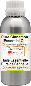 Greenwood Essential Pure Cinnamon Essential Oil (Cinnamomum zeylanicum) Steam Distilled 630ml (21.3 oz)