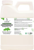 16 fl oz - Peppermint Essential Oil 100% Pure, Uncut and Natural, 16 fl oz - Peppermint Essential Oil for Aromatherapy, Diffuser, Hair Care, Skin Massage - with Dropper