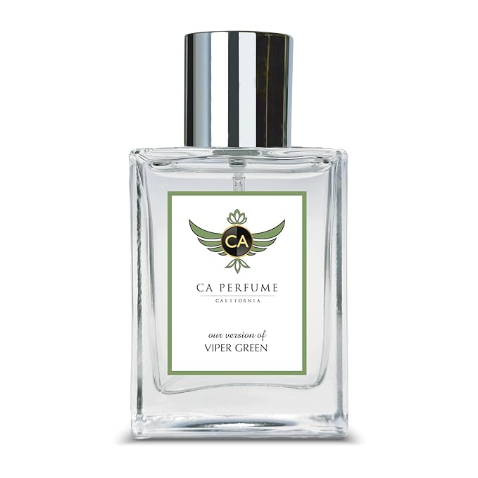 CA Perfume Impression of Viper Green for Women and Men Long Lasting Unisex Fragrance Eau De Parfum 1.7 Fl Oz 50ml