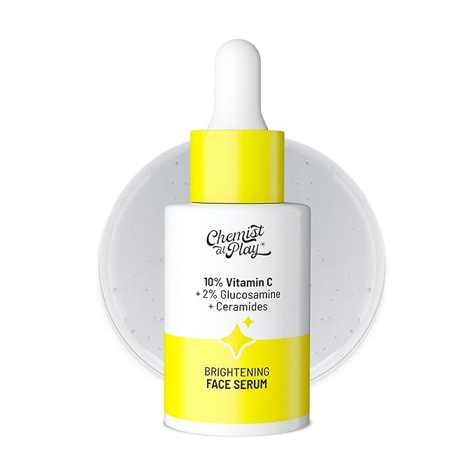 Chemist At Play Vitamin C Face Serum | Lightweight Daily Serum for Skin Care Routine | 30ml