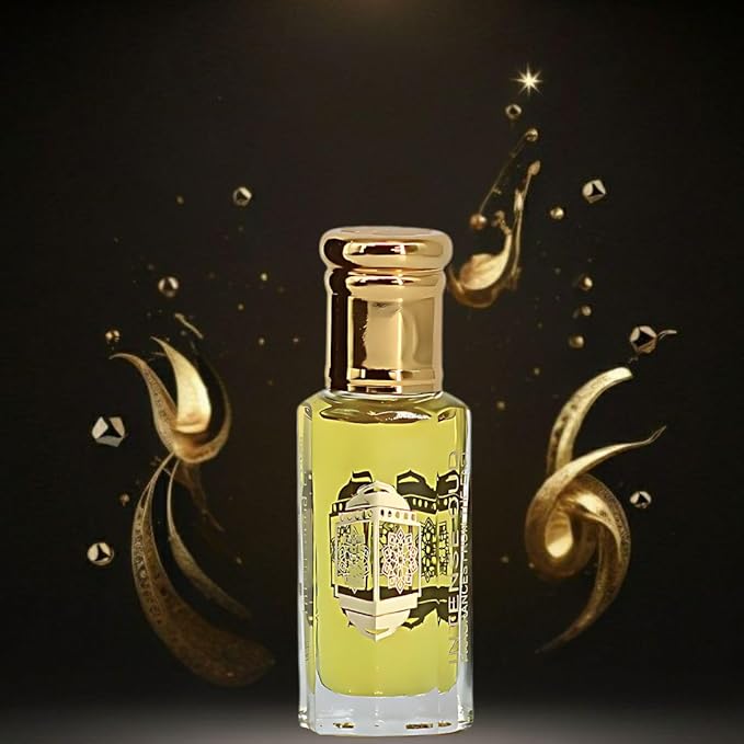 INTENSE OUD Addiction Long Lasting Arabian Perfume Oils for Women 12ML (0.40 OZ) Concentrated Perfume Oil with Citrusy Orange, Floral Jasmine, Amber & Praline - Fragrance Oil With Black Gift Box