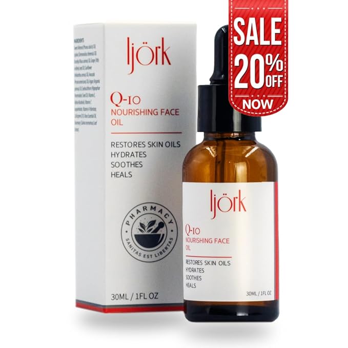 Q-10 Nourishing Face Oil | Potent Rejuvenating Oil Empowered With Vitamin A+C+E | Enhances the Efficacy of Other Skin Products