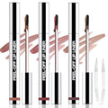 3Pcs Matte Lip Stain Peel Off Lip liner with Tweezer, Peel Off Lip Stain, Long Lasting Waterproof Lipstick Lip Gloss Tattoo, Transfer-proof for All Skin Types (0.36 fl oz-02#+03#+05#)