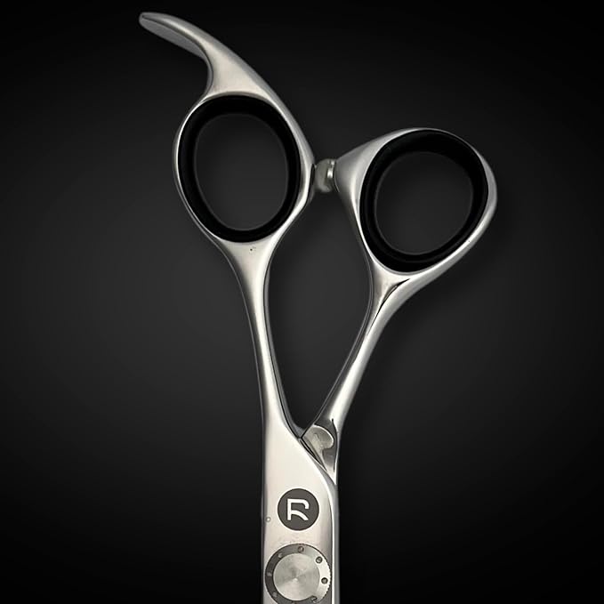 7" Saki Shears Tanto Professional Hair Cutting Shears - Extremely Sharp Convex Blades for Fine Hair Cutting - Japanese Steel Scissors for Salon Use (7" Hair Scissors)
