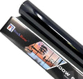 RockRose 1% Premium Carbon Car Window Tint Film 24 in x 100FT 2PLY Charcoal Privacy Film UV, Heat Blocking Tint for Car or Home Adhesive Film Easy Shrink, Plotter Friendly Pro Grade