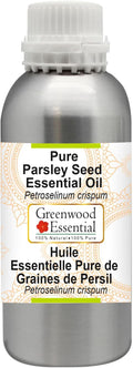 Greenwood Essential Pure Parsley Seed Essential Oil (Petroselinum crispum) Steam Distilled 630ml (21.3 oz)