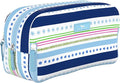 SCOUT 3-Way Toiletry Bag - Travel Makeup Pouch for Women with Three Zipper Compartments - Stands Upright, Wipes Clean