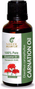 Carnation Oil -(Dianthus Caryophyllus)- Essential Oil 100% Pure Natural Undiluted Uncut Therapeutic Grade Oil 8.45 Fl.OZ