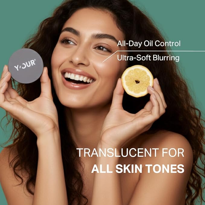 Y'OUR HD-Perfect Matte Pressed Powder | Soft Focus & No Flashback Finishing for All-Day Oil Control | Blurs Pores & Fine Lines | Talc-Free, Translucent for All Skin Tones