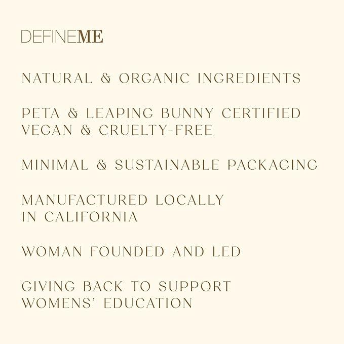 DefineMe Rose Quartz Crystal Infused Natural Perfume Mist, Floret Scent, 0.95 FL OZ, Award Winner 2024 Universal Beauty Awards