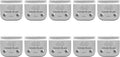 10 Pcs Detachable Pet Dog Grooming Clipper Ceramic Blade Sets,Compatible with Andis Size 40 1/100"(0.25mm),Compatible with andis/Oster A5,Wahl KM10 Series Clippers