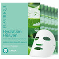 PLANTIFIQUE Facial Sheet Mask Hydration Heaven 5 pack – Aloe Vera & Hyaluronic Acid Hydrating & Refreshing Face Masks – Korean Skincare for Dry or Tired Skin