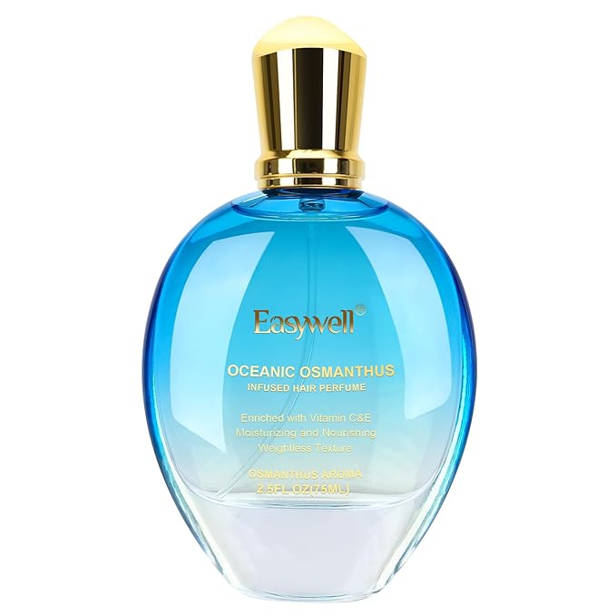 Hair Perfume for Women, Eau De Toilette Spray with Vitamin B5, Moisturizing & Nourishing Hair, Clean Fragrances Hair Spray Women, Daily Hair Repair Mist, Oceanic Osmanthus, 2.5 fl oz