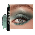 Kaely Cream Eye Shadow Sticks, Evergreen Shimmer Eyeliner Pencil Eyeshadow Palette Makeup, Eye Highlighter Brightener Stick for Older Women Waterproof Pigmented, sombras para ojos, New-67