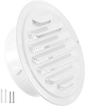 HG Power 4 Inch Soffit Vents, Metal Round Vent Cover by HGPOWER
