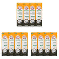 ARM & HAMMER Essentials Fluoride-Free Toothpaste Whiten + Activated Charcoal-12 Pack of 4.3oz Tubes, Clean Mint- 100% Natural Baking Soda