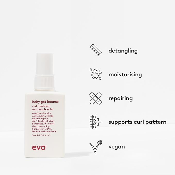 Evo Curl Haircare Gift Set, Includes Shampoo, Curl Balm, Curl Definer and Curl Treatment