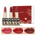 Catkin Lipstick Gift Set for Women, Full Coverage Moisture Sheer Finish, Long Lasting Weightless with Hydrating Smooth Creamy Texture 0.13 oz x 3pcs