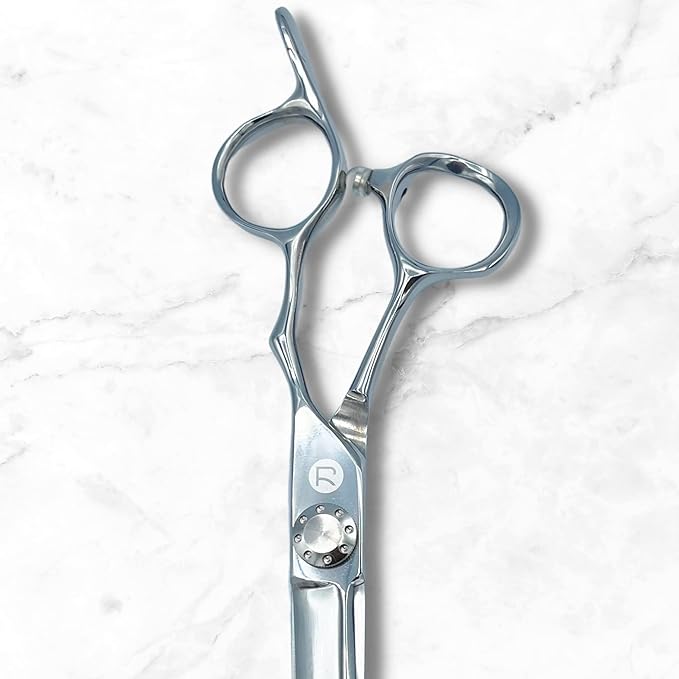 Saki Shears 7 Inch Hair Cutting Scissors/Shears - Extremely Sharp Japanese Steel Cutting Blades - 7" Long Scissors Designed for Professional Barbers