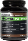 BODi Recover Whey Protein Powder Blend– Post-Workout Chocolate Whey Supplement for Muscle Recovery with 20g Protein, BCAAs, Pomegranate Extract - Fast Recovery - 20 Serving Tub