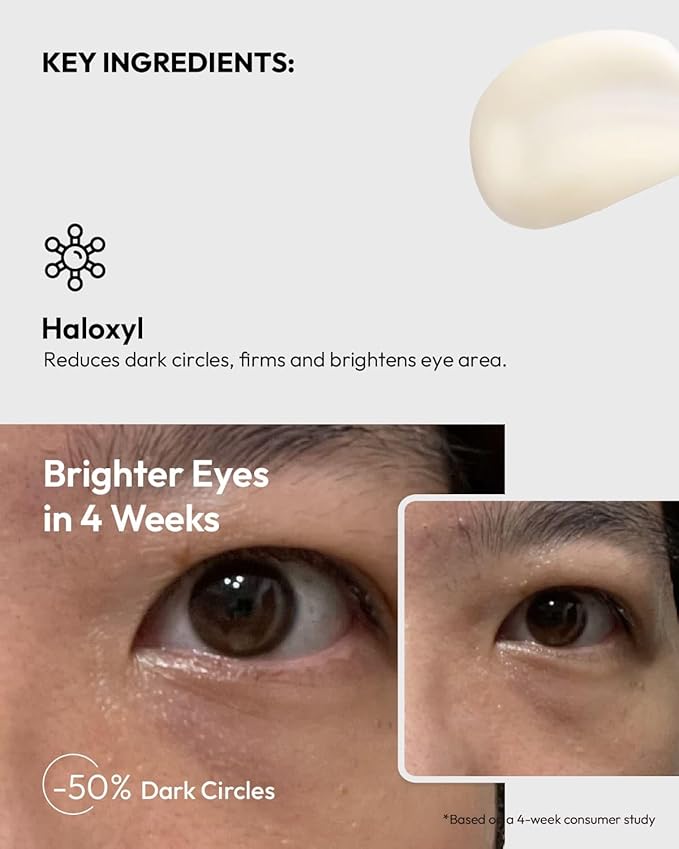 Brio Peptide Serum Lotion for Eye, Reduces Dark Circles & Puffiness Eye Serum, 1 Fl Oz