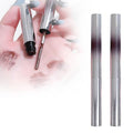 Iron Wand Mascara,Waterproof Metal Wand Mascara Tubing, 3D Curling Metal Wands Mascaras Black Washable, Long-lasting 3D Curling Eyelash, Smudge Proof & No Flaking (Black-2 * 2)