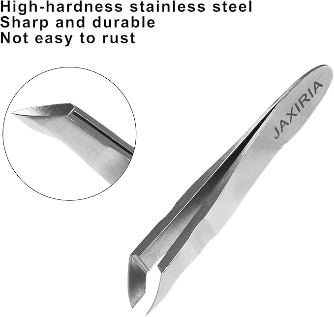 Mini Nail Cuticle Trimmer Kit Cuticle Nipper Cutter Nail Polish Pusher Cuticle Peeler Scraper Perfect for Hang nails - for Fingernails and Toenails(1 Pack)