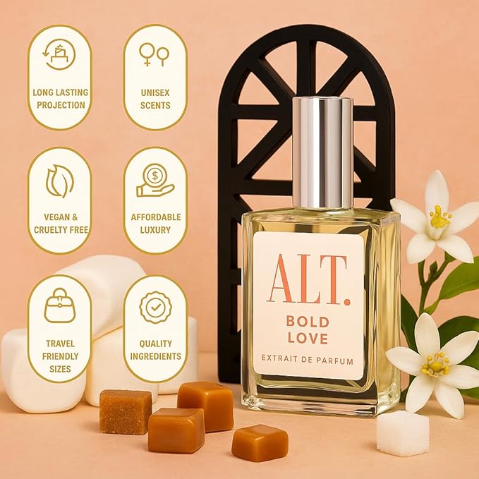 ALT. FRAGRANCES Bold Love 100ml Extrait de Parfum for Women – Long Lasting Fragrance, Inspired by Love Don't be Shy