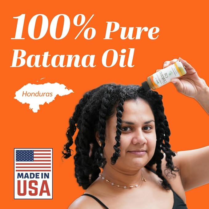 Well's Oil Batana Oil | 4 fl. oz. | 100% Natural Organic Raw Batana from Honduras | Dr. Sebi Approved | Strengthens, Hydrates & Nourishes | For All Hair Types (4 fl. oz. / 118 ml)