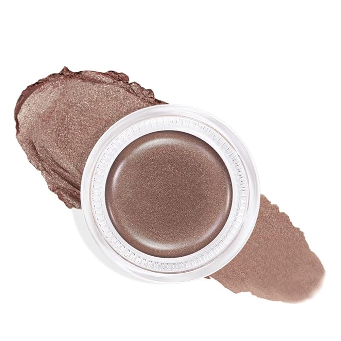 Single Cream Eye Shadow,Bronze Shimmer Glitter Natural Nude Monochrome Eyeshadow Palette,Waterproof,Long Lasting Naturing-Looking,Vegan & Cruelty-Free,20