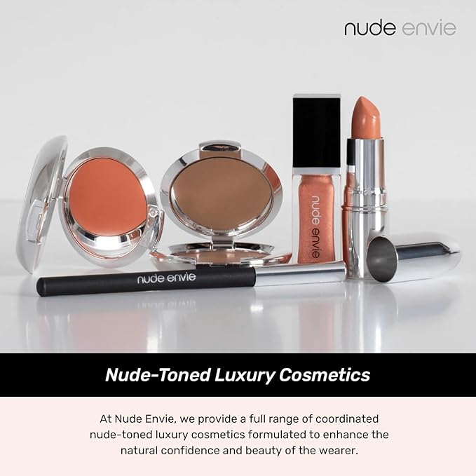 Nude Envie - Lip Liner - Smooth, Precise & Easy Application - Pigmented, Long-Lasting Lip Pencil - Add Definition - Prevents Feathering - Sharpenable - Vegan, Paraben-Free & Cruelty-Free - Perfect