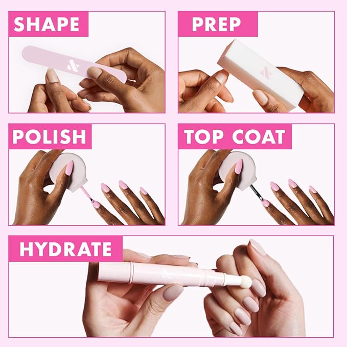 Olive & June Long Lasting Nail Polish | Gel-Like Finish No Lamp Needed | Lasts up to 10 days | Salon-Quality Color at Home | Vegan Cruelty-Free Chip-Resistant Shine |Maine Character Energy Lobster Red
