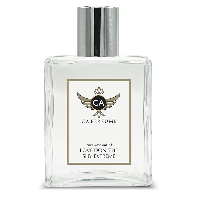 CA Perfume Impression of Love Don’t Be Shy Extreme For Women Replica Fragrance Dupes Eau de Parfum Spray Bottle 3.4 Fl Oz/100ml-X1