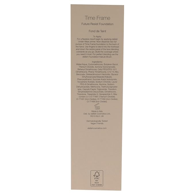 delilah Future Resist Foundation Shade Lace, 1.28 oz
