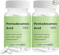 Pentadecanoic Acid, C15 Supplement, High Altitude Sheep Milk - 60 Capsules（2pcs）