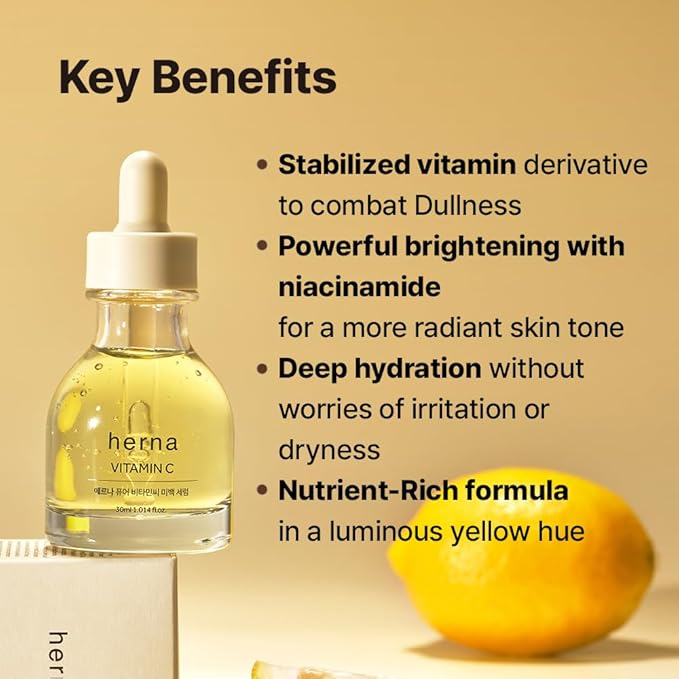 Pure Vitamin C Serum - Niacinamide, Facial Brightening Skin Care, Korean Skin Care (30ml/1.014fl.oz.)