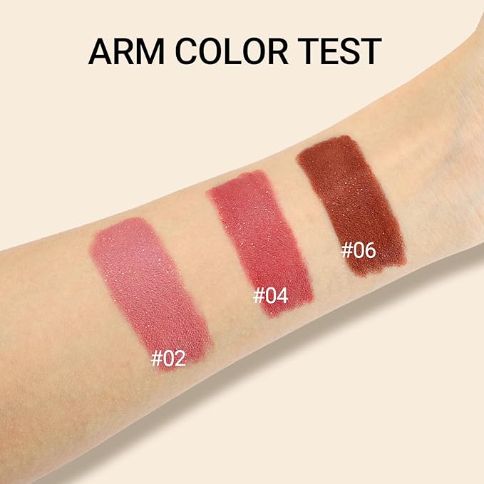 Erinde Matte Shimmer Lipstick Lip Liner Crayon for Women, 24 Hour Lipstick Lip Liner Pencil, Neutral Lipliner Waterproof Long Lasting Smudge Proof, Vegan & Cruelty-Free, C02 Mauve Rose