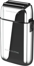 Blade & Stone PS501 Foil Shaver for Men – Dual Foil Cordless Shaver with Graphene-X Blades and 8000 RPM Digital Motor – All-Metal, Rechargeable Wet and Dry Razor – Aviator