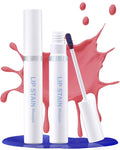 Lip Stain Masque Lip Liner Stain Long Lasting Waterproof Lip Tint Stain Semi-Permanent Lip Tattoo Transfer Proof Non-Drying Matte Finish Suitable for Women's Daily Lip Makeup