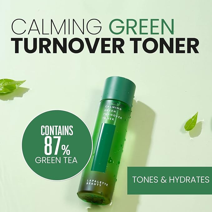 lapalette Calming Green Basic Skincare Set – Toner & Cream