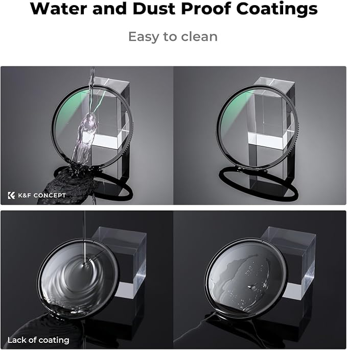K&F CONCEPT 77mm MC UV Lens Protection Filter - Image 5