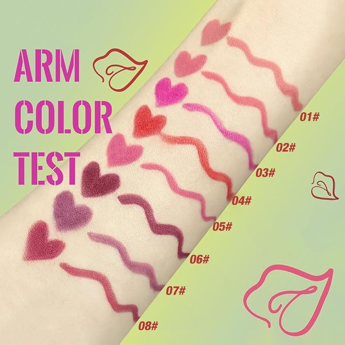 evpct Ruby Red Triangle Lip Liner Pencil Stick for Women, Retractable Lips Liner Pen Triangle Tip for Sculpting & Filling & Plumping, Longwear Lipliners Pencil, Vegan Cruelty Free Lip Filler Plumper