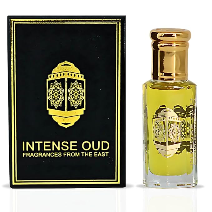 INTENSE OUD Now Girl Long Lasting Arabian Perfume Oils for Women 12ML (0.40 OZ) Fragrance Oil with Fresh Pistachio, Pear, Creamy Florals & Nutty Base - Concentrated Perfume Oil in Black Gift Box