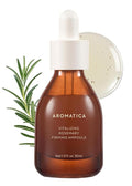 AROMATICA Vitalizing Rosemary Firming Ampoule Serum - Skin Revitalizing Retinol Serum for Face, Moisturizing & Strengthening Skin Barrier (30ml)